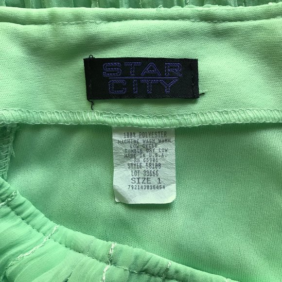 Star City Tiered Sequin Midi Skirt Size 1💚 - Picture 7 of 8